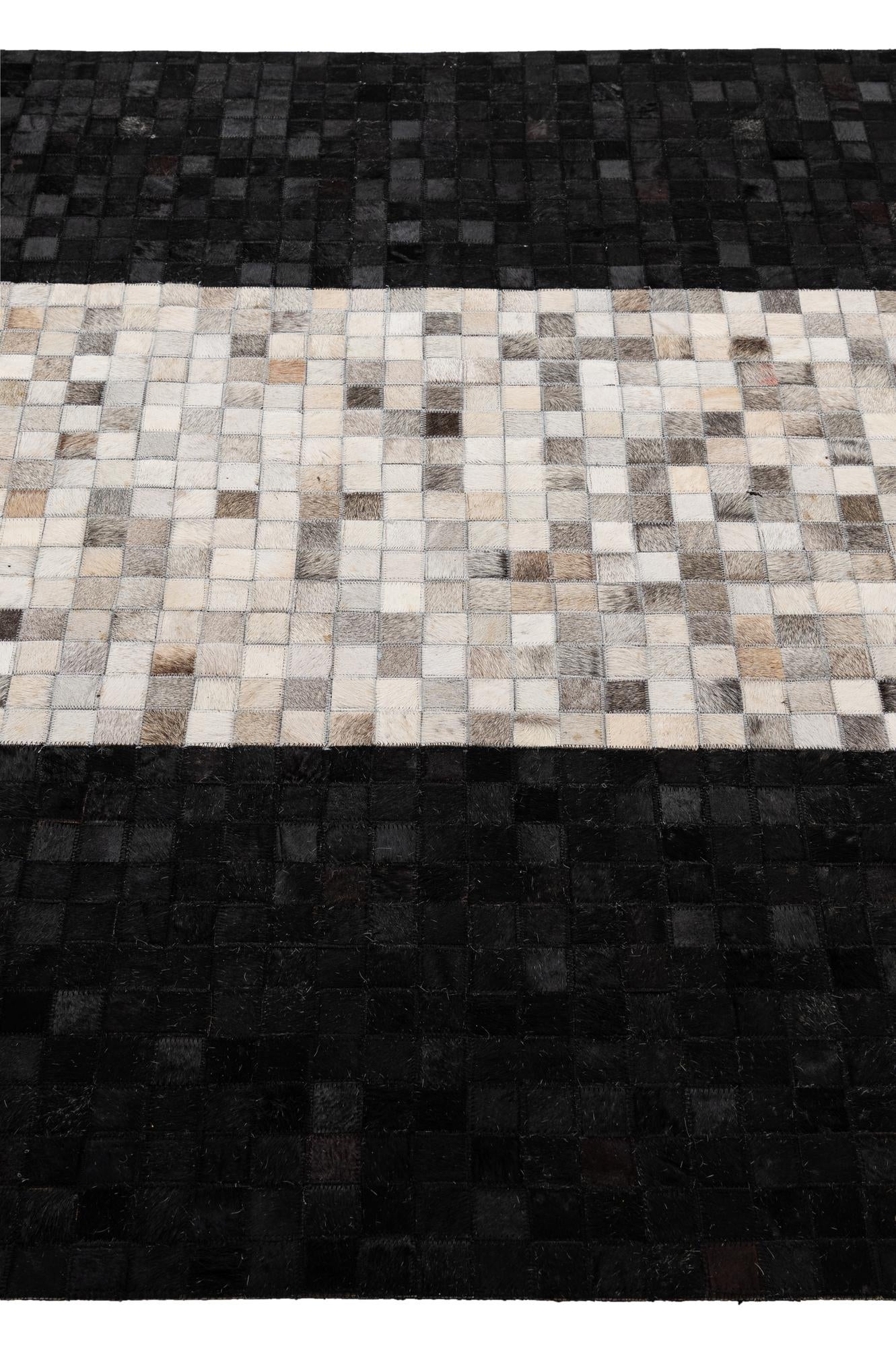 5' x 8' Cowhide - Patchwork Rug