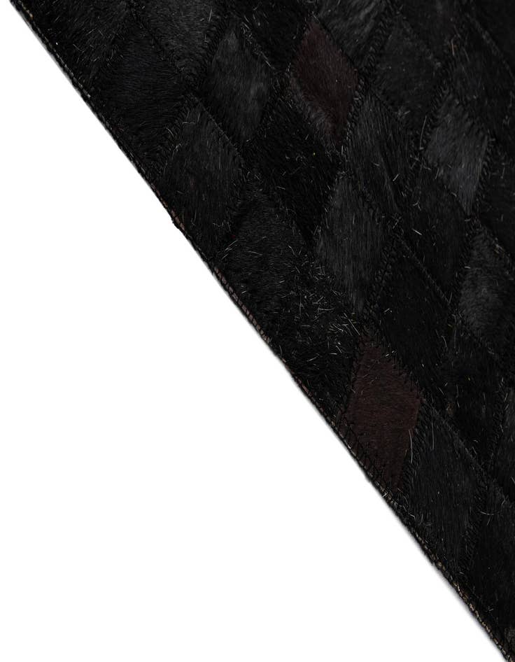 Detail image of 5' x 8' Cowhide - Patchwork Rug