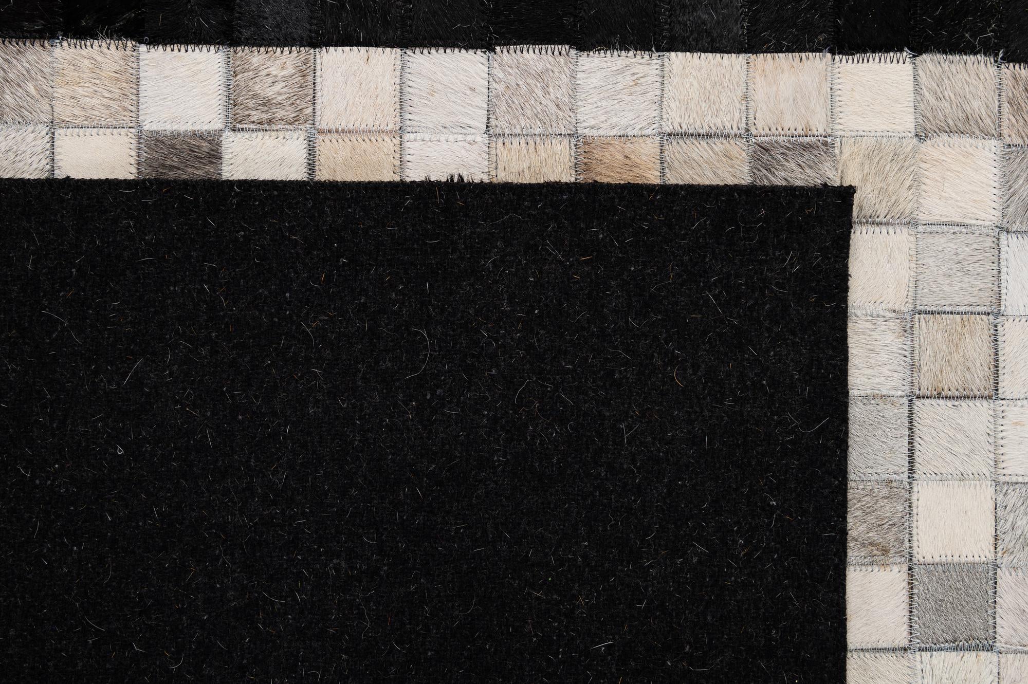 5' x 8' Cowhide - Patchwork Rug