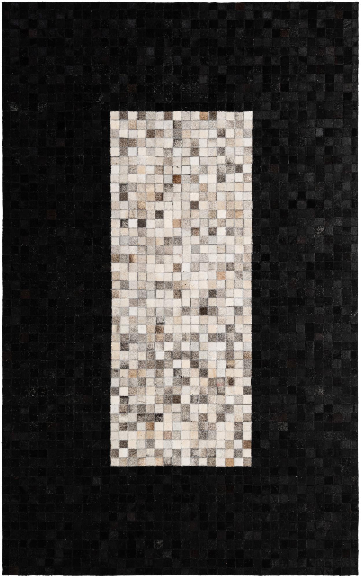 5' x 8' Cowhide - Patchwork Rug