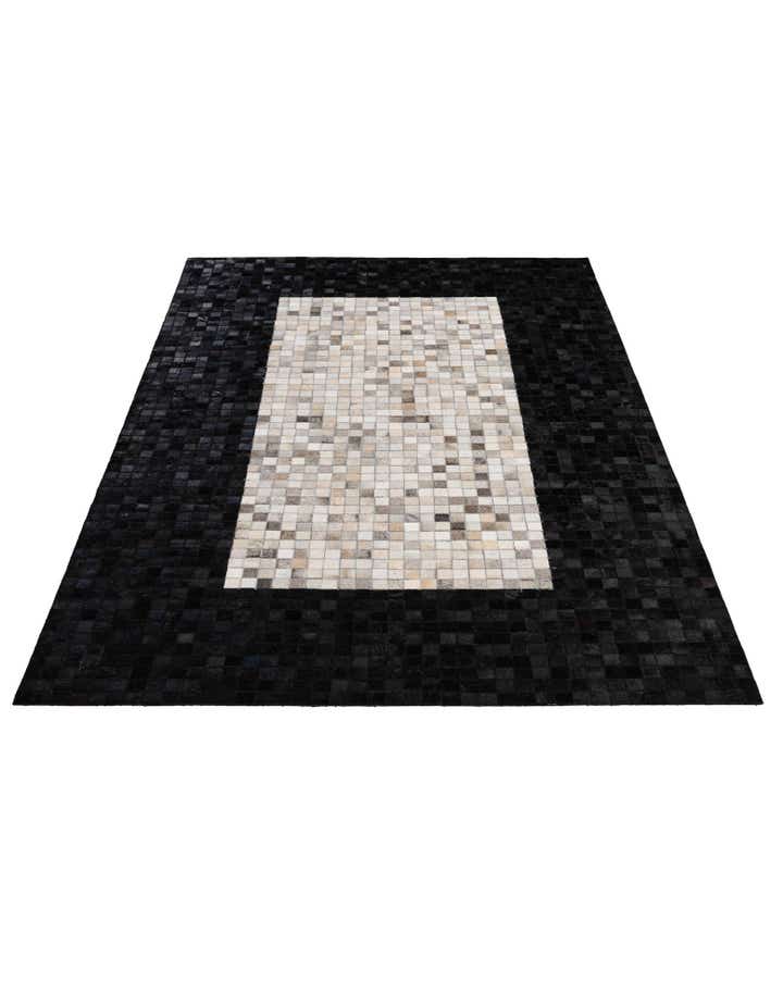 5' 1 x 7' 10 Cowhide - Patchwork Rug