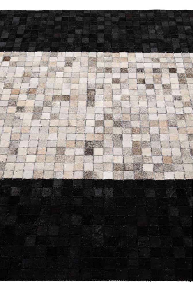 5' 1 x 7' 10 Cowhide - Patchwork Rug