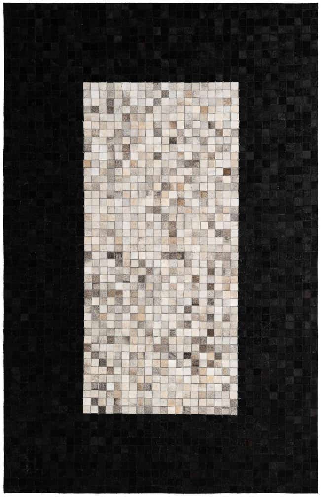 5' 1 x 7' 10 Cowhide - Patchwork Rug