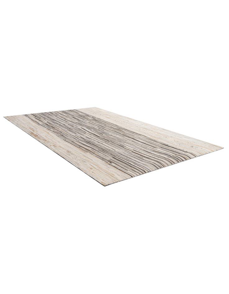 Detail image of 5' 1 x 7' 11 Cowhide - Patchwork Rug