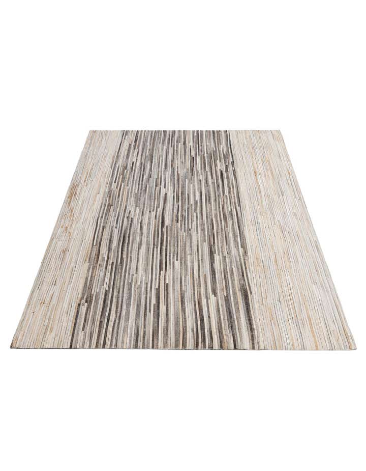 5' 1 x 7' 11 Cowhide - Patchwork Rug