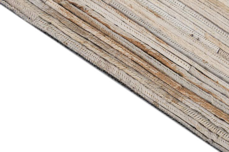 Detail image of 5' 1 x 7' 11 Cowhide - Patchwork Rug