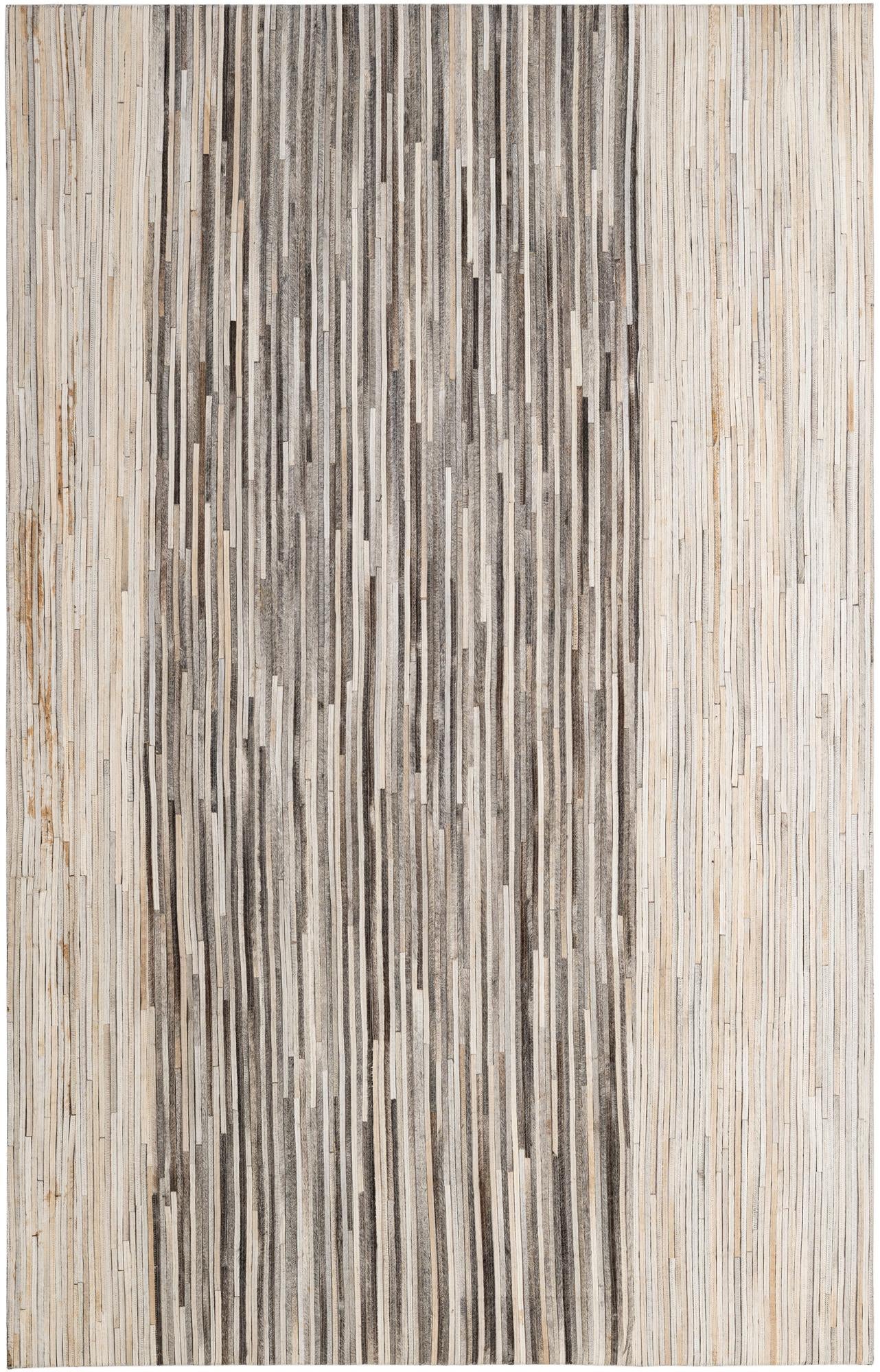5' 1 x 7' 11 Cowhide - Patchwork Rug