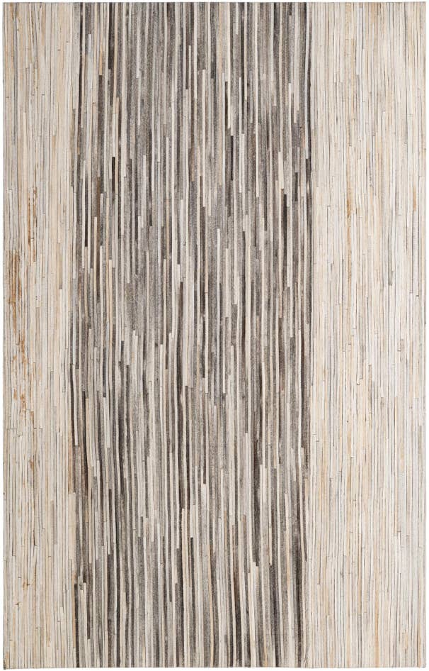 Detail image of 5' 1 x 7' 11 Cowhide - Patchwork Rug