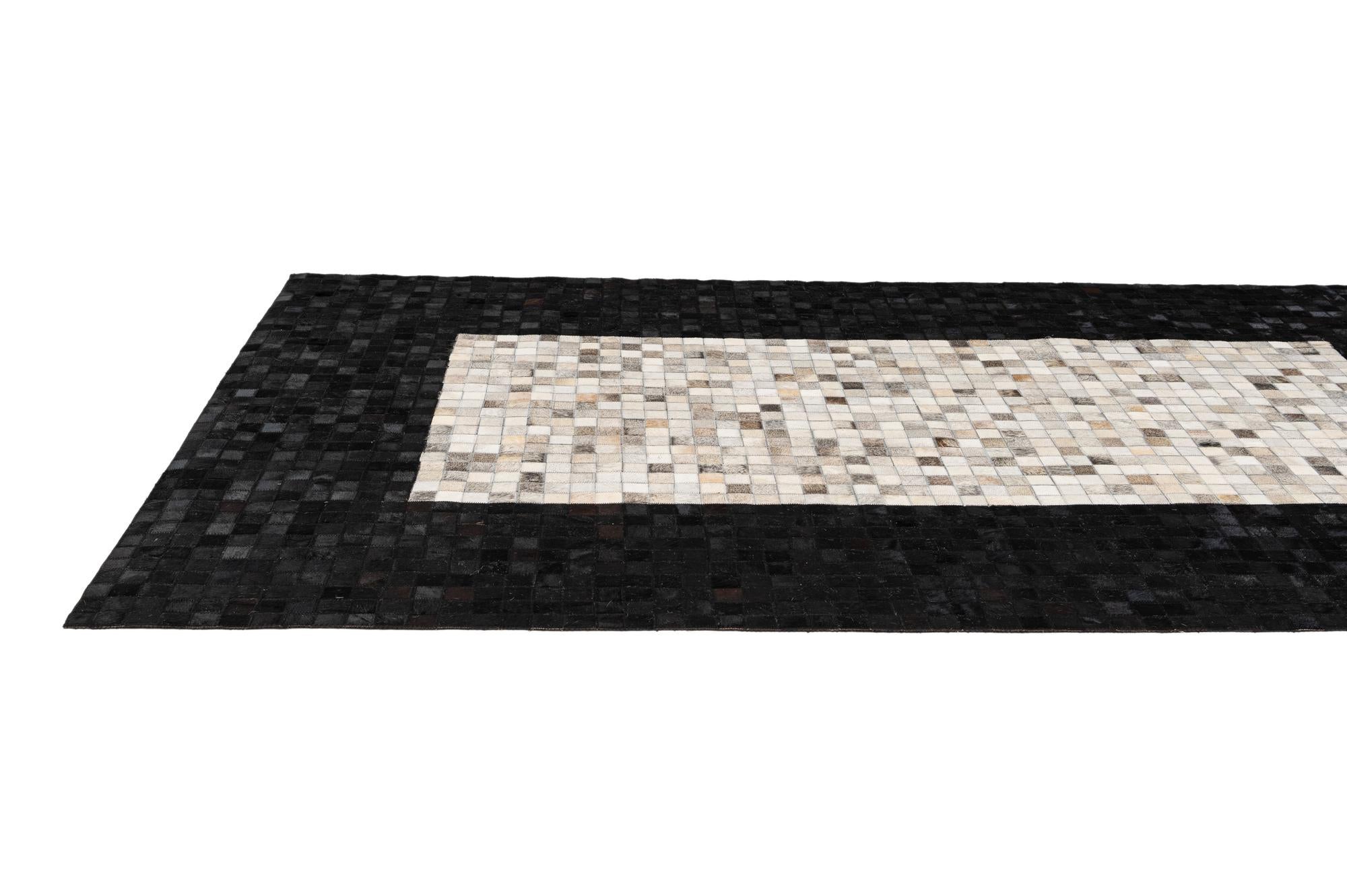 5' x 7' 11 Cowhide - Patchwork Rug
