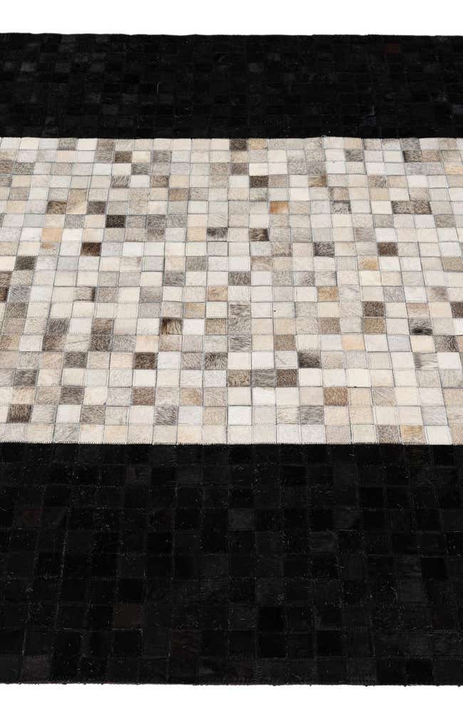 5' x 7' 11 Cowhide - Patchwork Rug