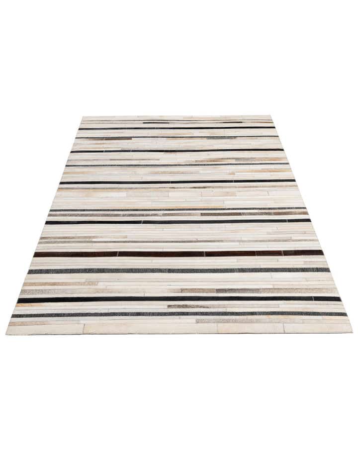 5' 2 x 8' 1 Cowhide - Patchwork Rug