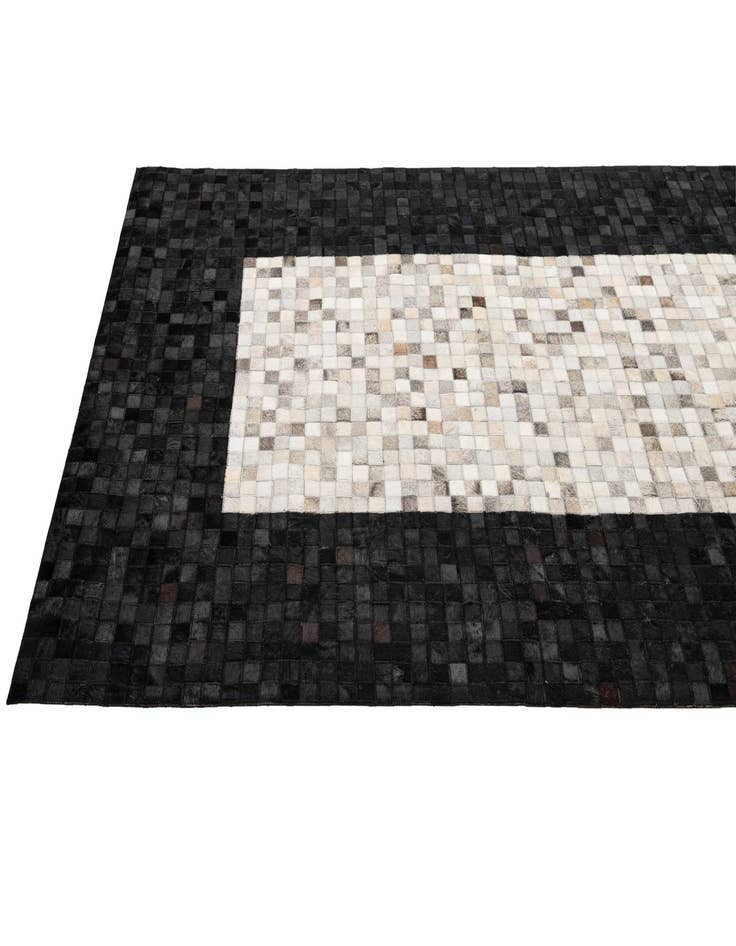 Detail image of 5' x 8' Cowhide - Patchwork Rug