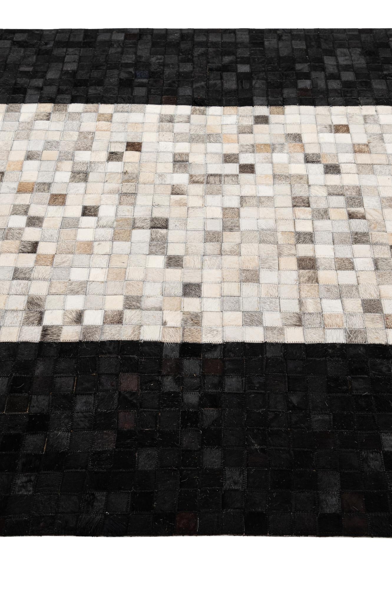 5' x 8' Cowhide - Patchwork Rug