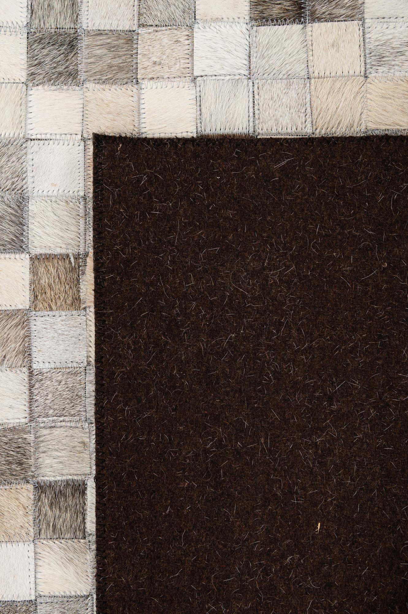 5' x 8' Cowhide - Patchwork Rug