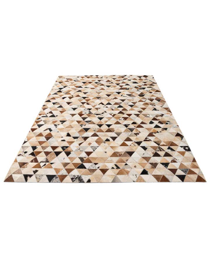 5' 1 x 7' 11 Cowhide - Patchwork Rug