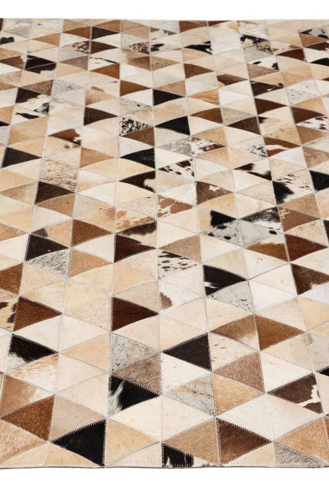 5' 1 x 7' 11 Cowhide - Patchwork Rug