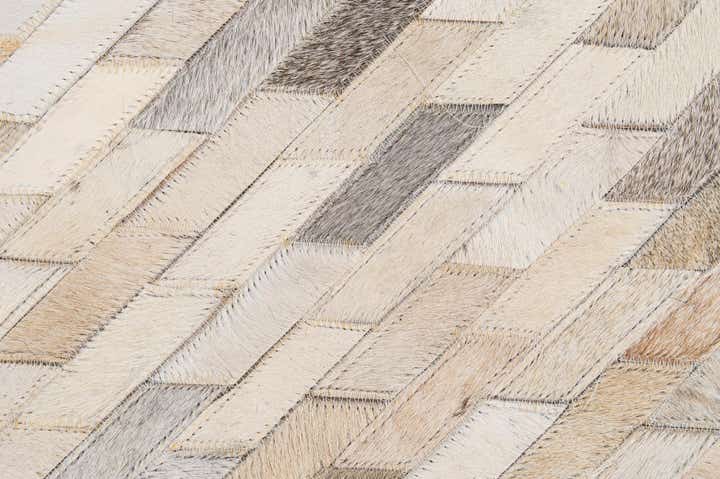 5' 1 x 7' 11 Cowhide - Patchwork Rug