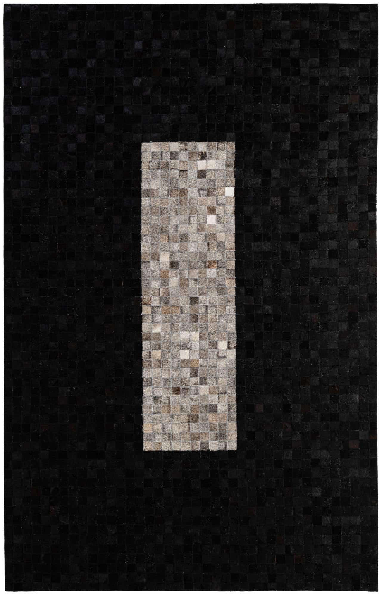 5' x 7' 11 Cowhide - Patchwork Rug