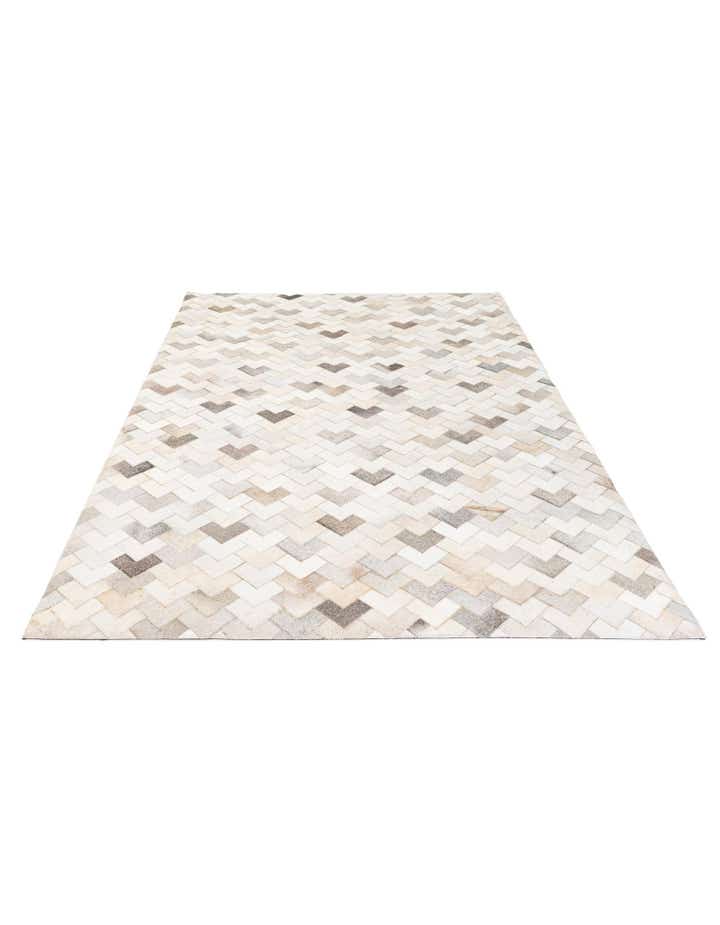 5' 2 x 7' 11 Cowhide - Patchwork Rug