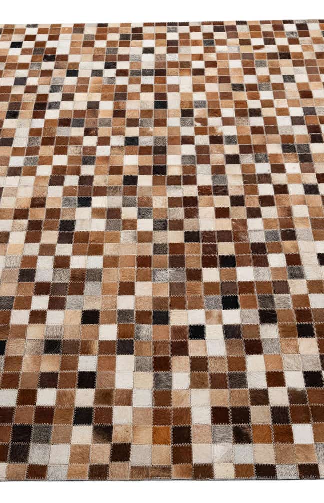 5' x 7' 11 Cowhide - Patchwork Rug