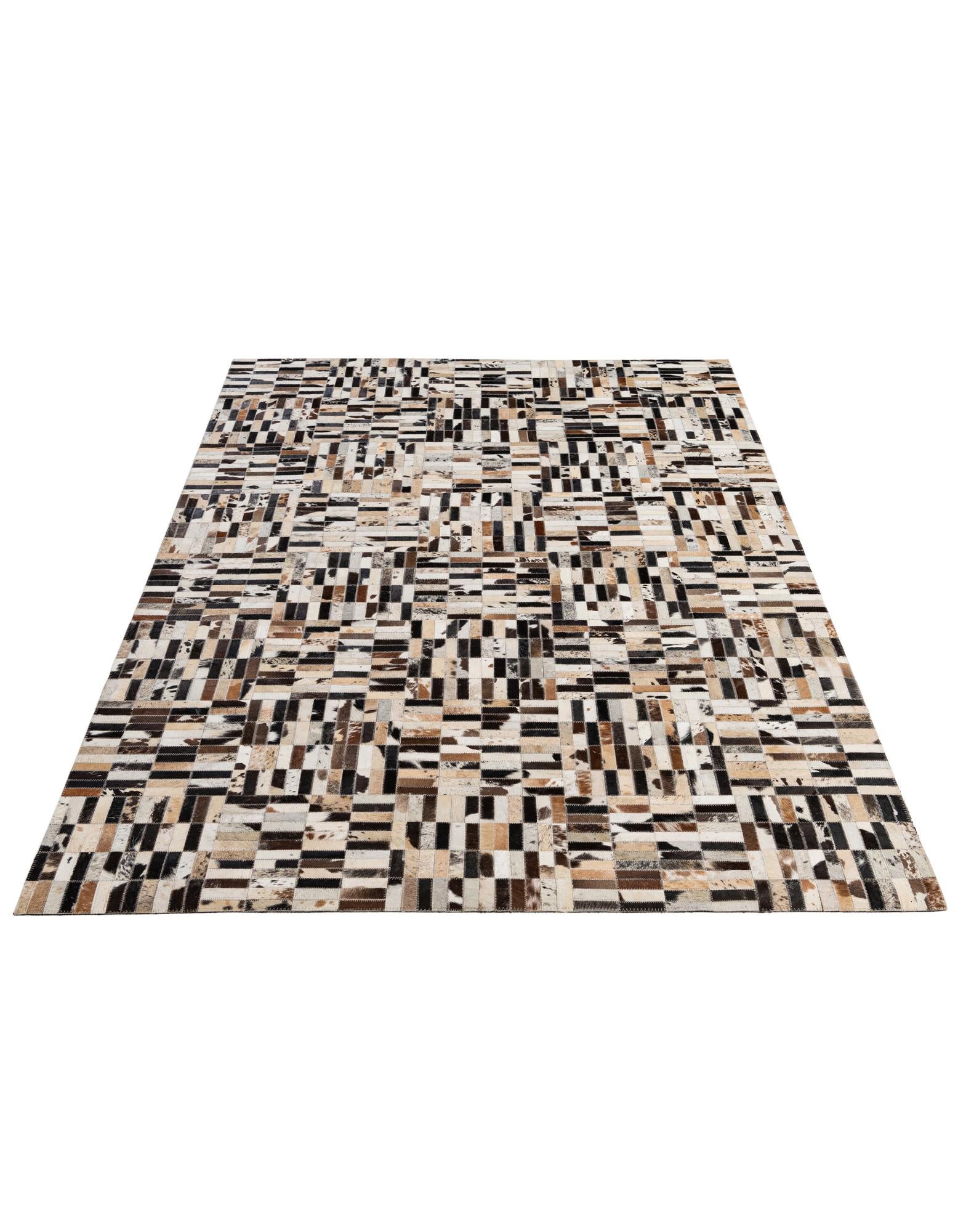 5' x 7' 11 Cowhide - Patchwork Rug