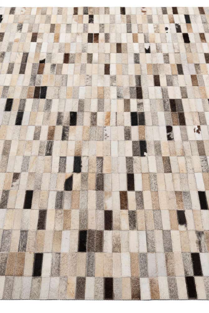 5' 2 x 7' 11 Cowhide - Patchwork Rug