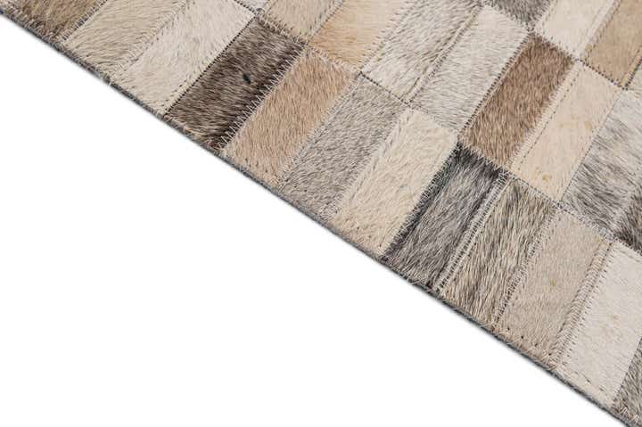 5' 2 x 7' 11 Cowhide - Patchwork Rug