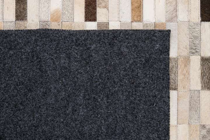 5' 2 x 7' 11 Cowhide - Patchwork Rug