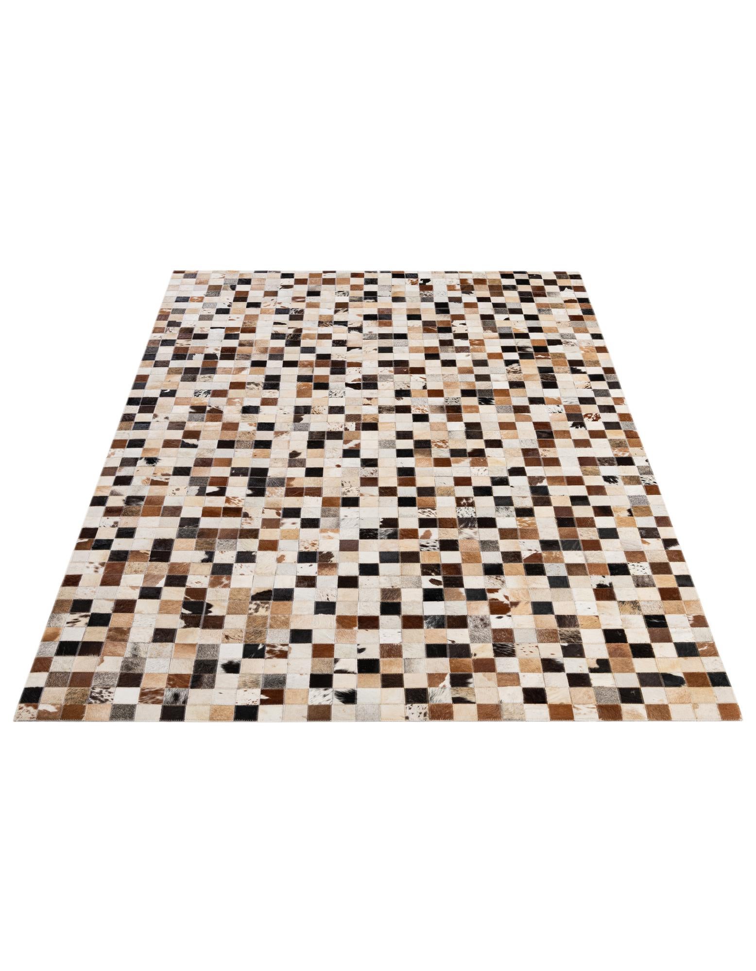 5' x 8' Cowhide - Patchwork Rug
