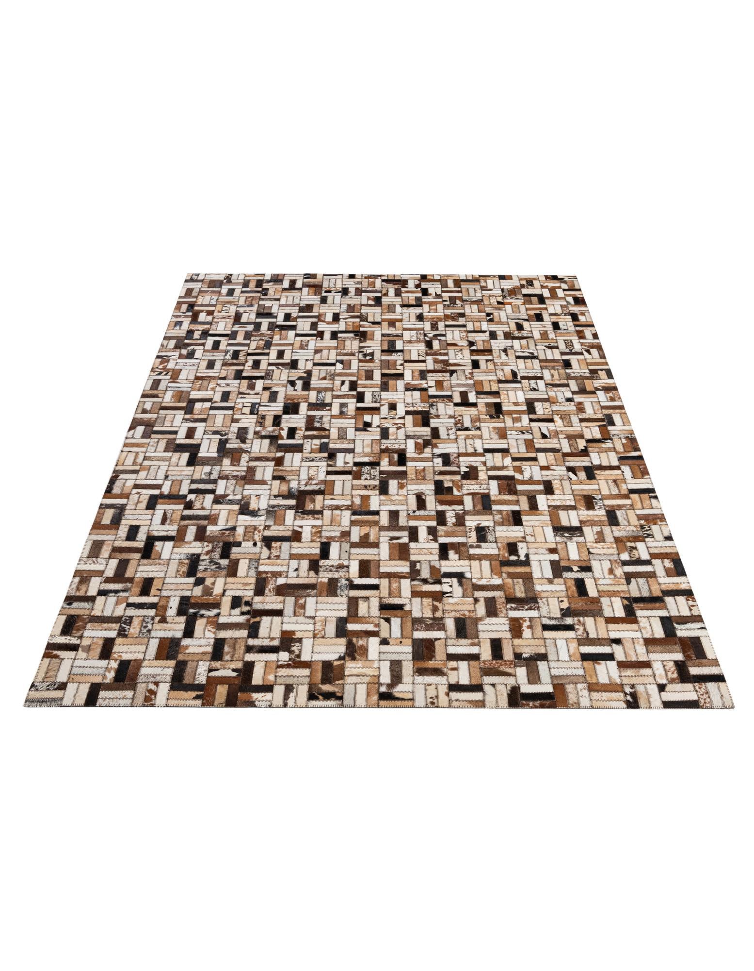 5' x 7' 11 Cowhide - Patchwork Rug