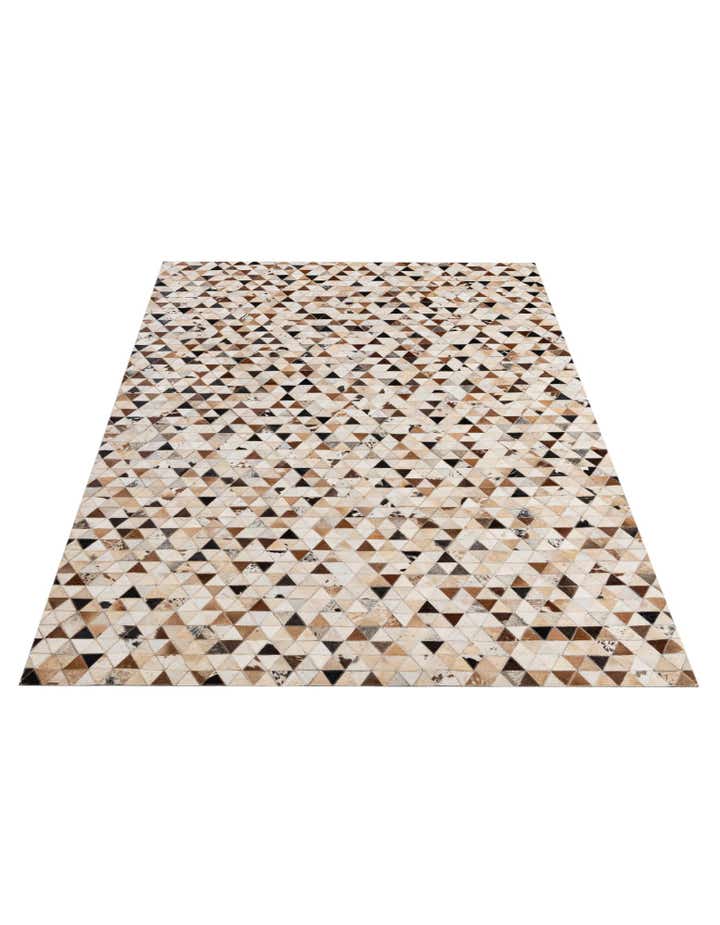 5' x 7' 11 Cowhide - Patchwork Rug