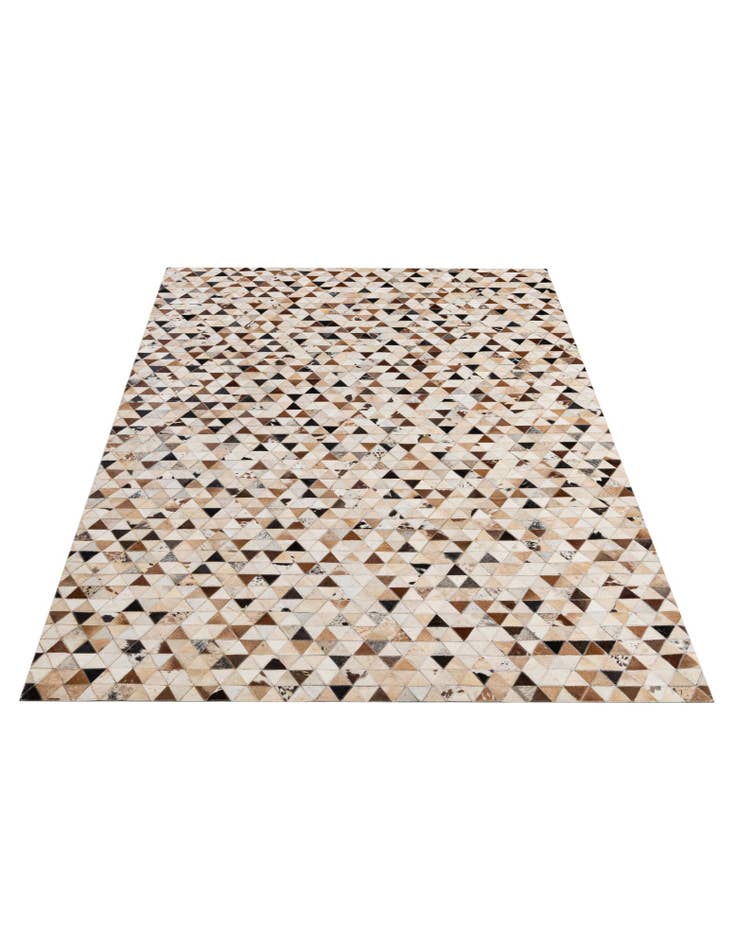 Detail image of 5' x 7' 11 Cowhide - Patchwork Rug