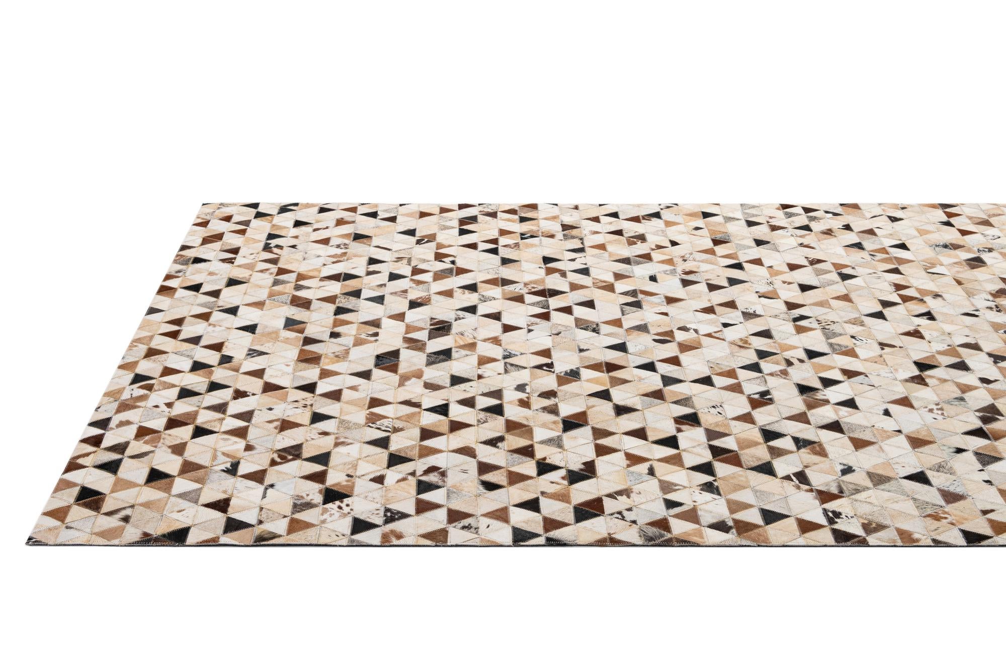 5' x 7' 11 Cowhide - Patchwork Rug