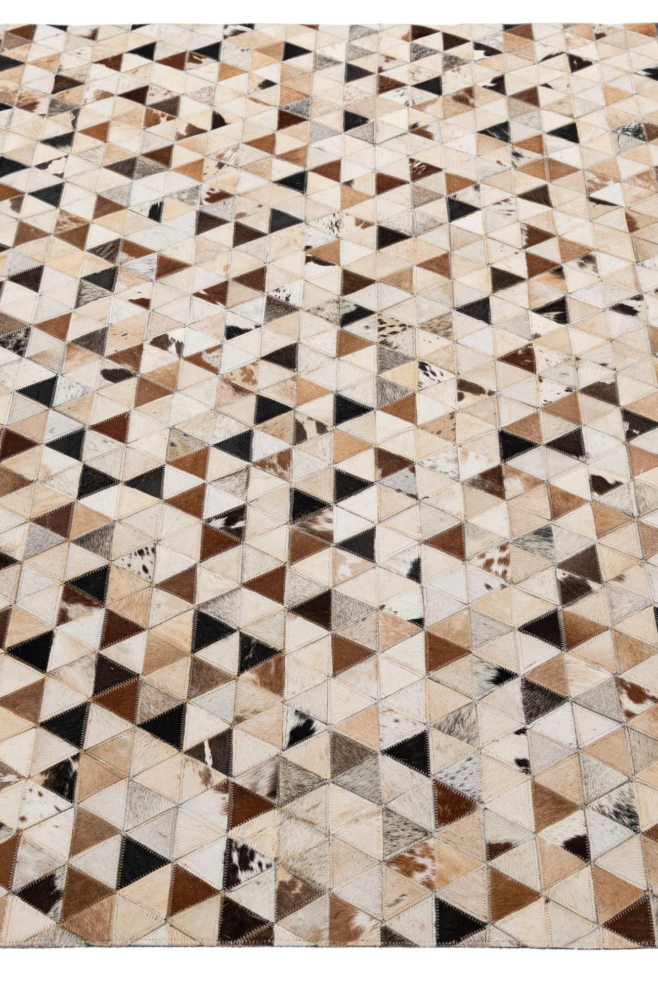 5' x 7' 11 Cowhide - Patchwork Rug