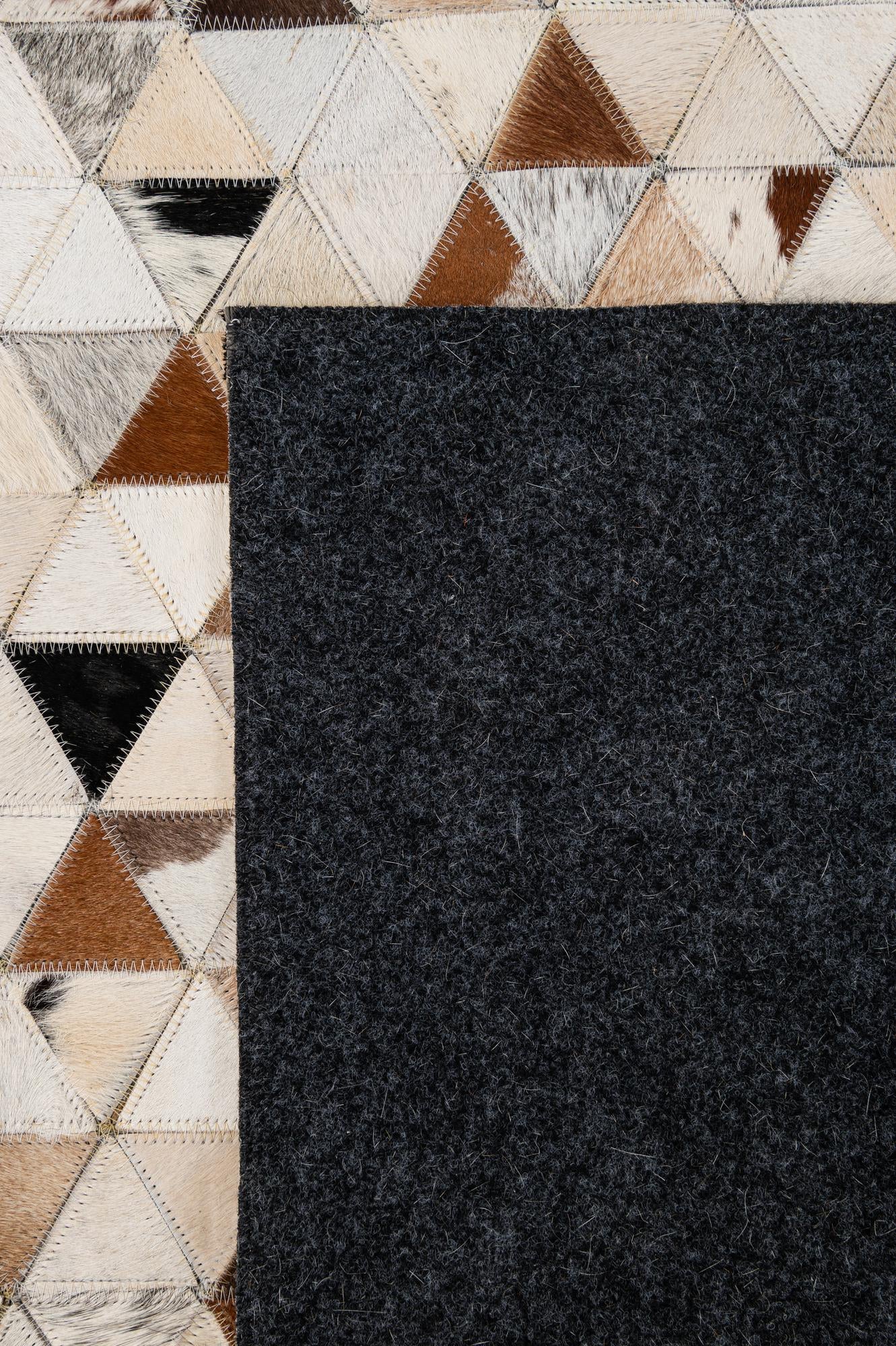 5' x 7' 11 Cowhide - Patchwork Rug