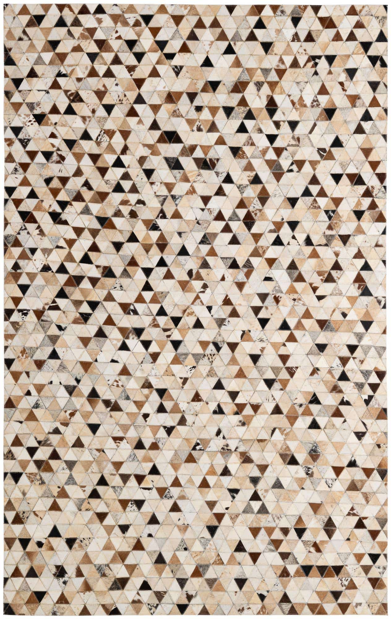 5' x 7' 11 Cowhide - Patchwork Rug