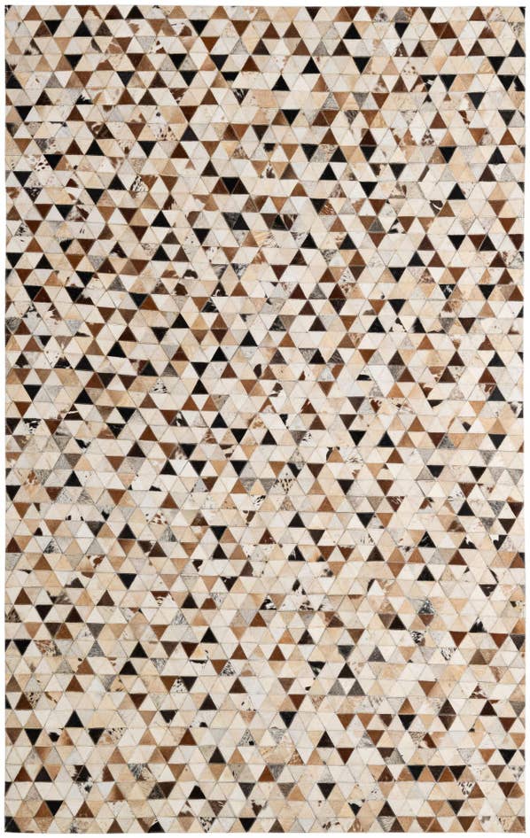 Detail image of 5' x 7' 11 Cowhide - Patchwork Rug
