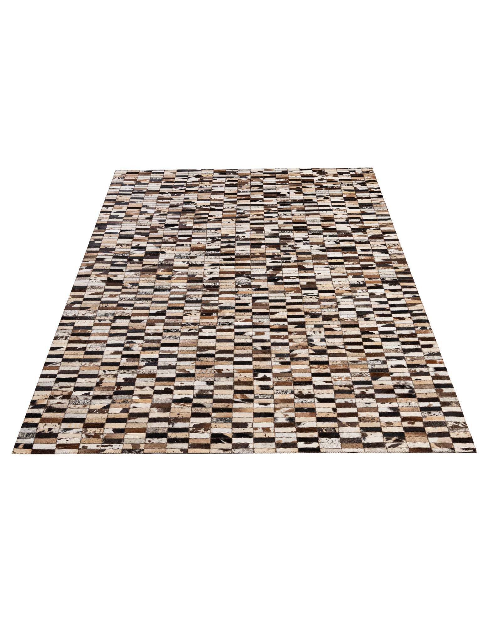 5' 3 x 8' Cowhide - Patchwork Rug