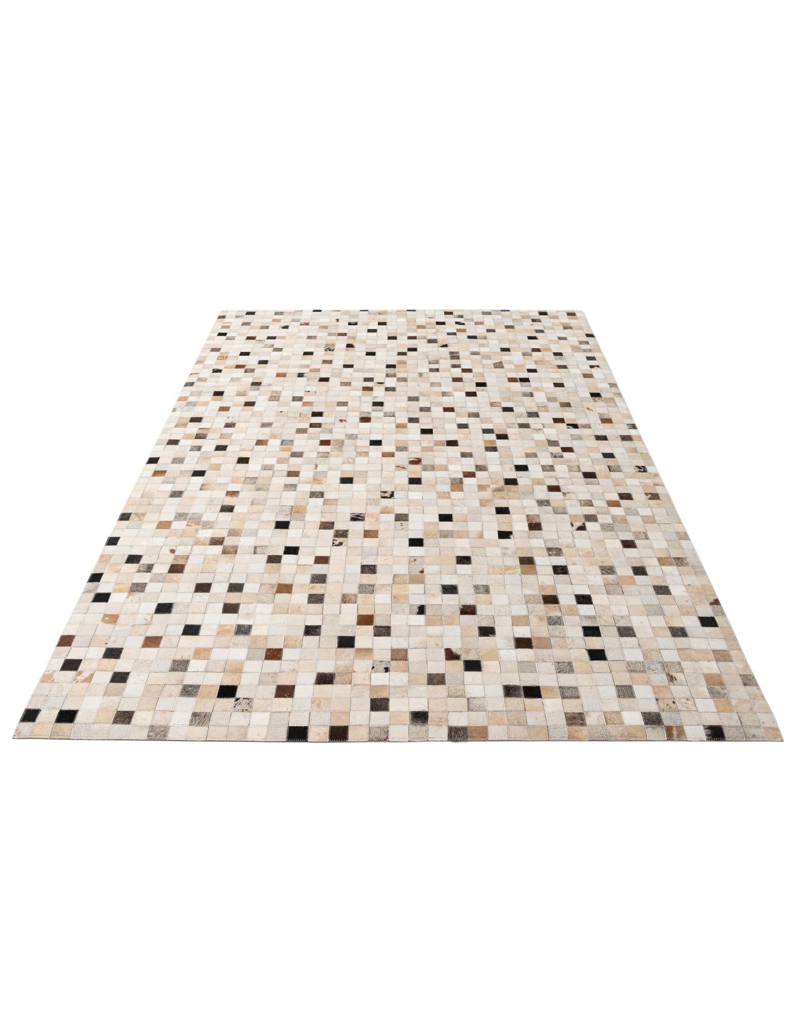 5' x 7' 10 Cowhide - Patchwork Rug