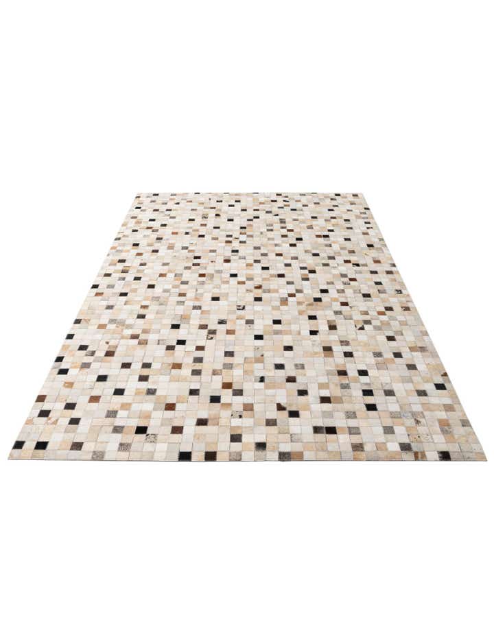 5' x 7' 10 Cowhide - Patchwork Rug