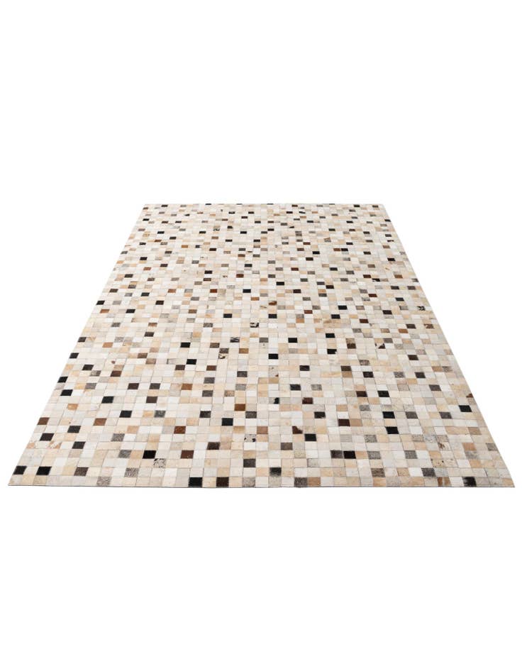 Detail image of 5' x 7' 10 Cowhide - Patchwork Rug