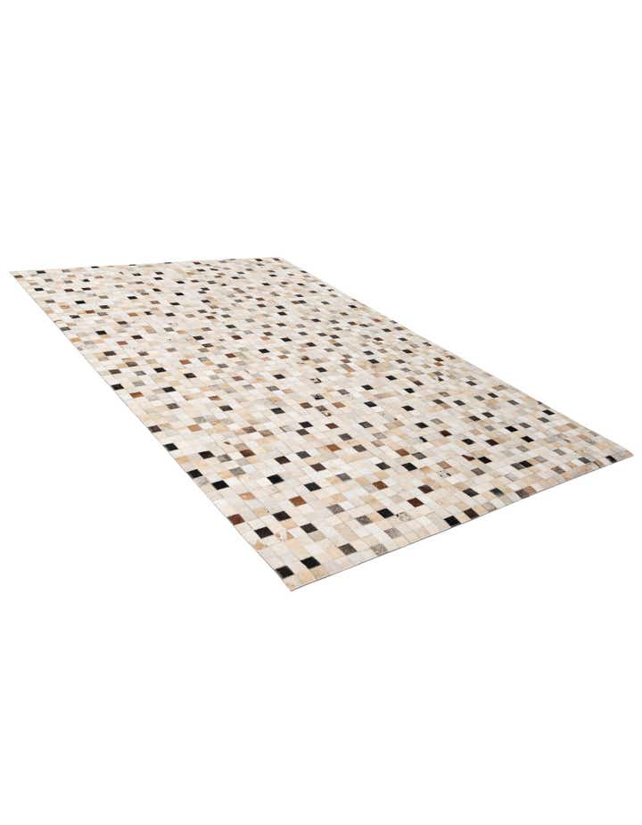 5' x 7' 10 Cowhide - Patchwork Rug