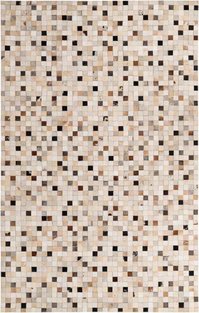 5' x 7' 10 Cowhide - Patchwork Rug