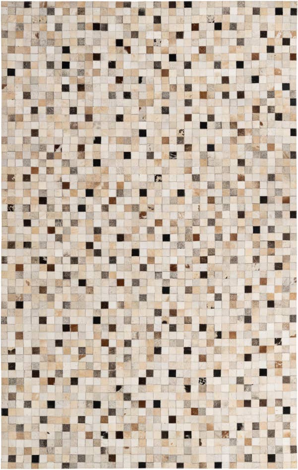 Detail image of 5' x 7' 10 Cowhide - Patchwork Rug