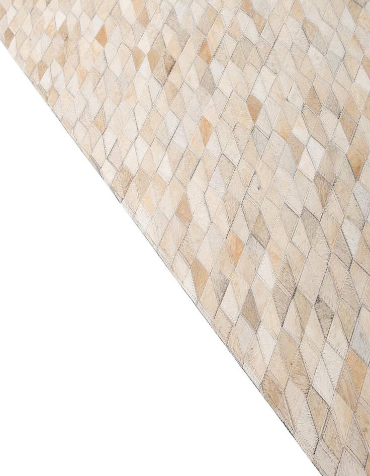 Detail image of 5' 2 x 8' 1 Cowhide - Patchwork Rug