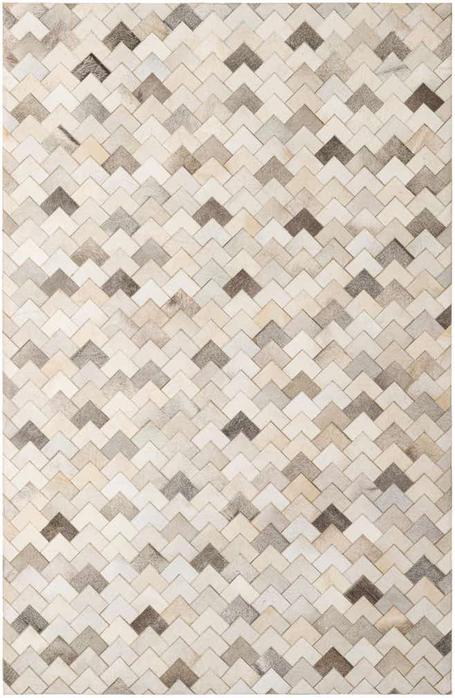 5' 2 x 7' 11 Cowhide - Patchwork Rug