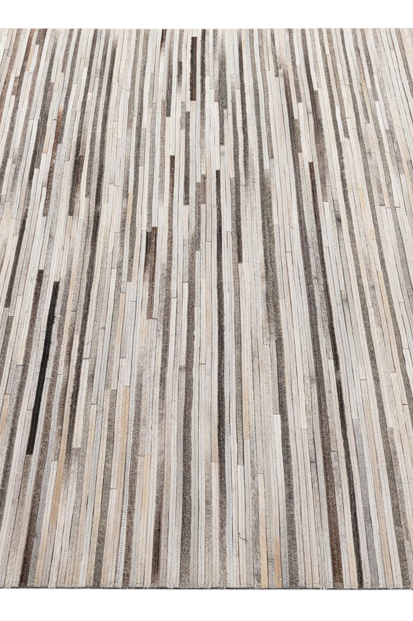 5' 2 x 8' Cowhide - Patchwork Rug