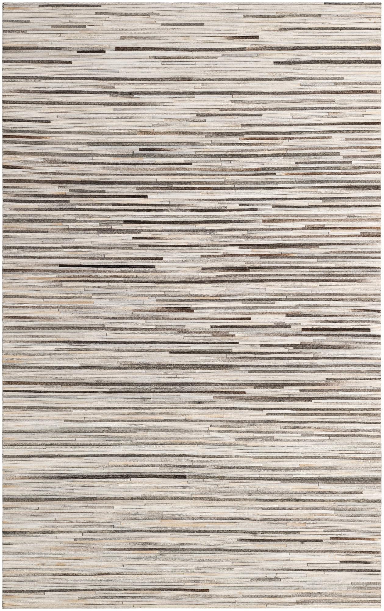 5' 2 x 8' Cowhide - Patchwork Rug