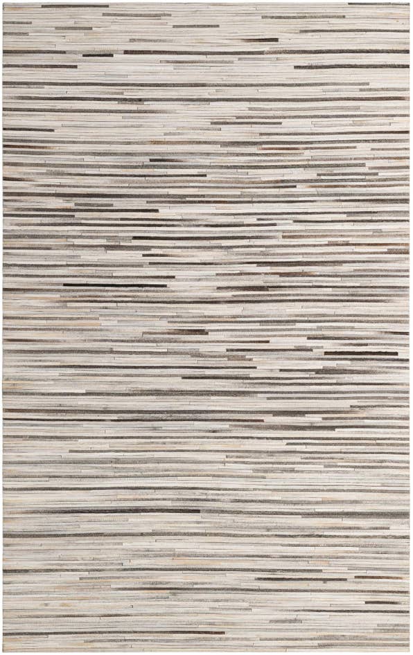Detail image of 5' 2 x 8' Cowhide - Patchwork Rug
