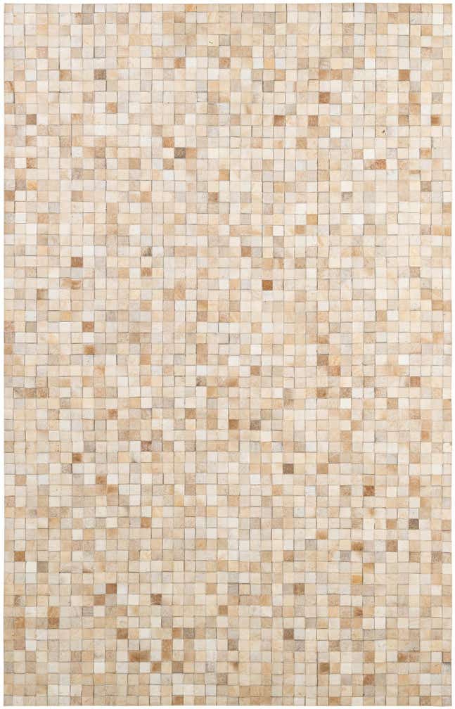 5' 1 x 8' 1 Cowhide - Patchwork Rug